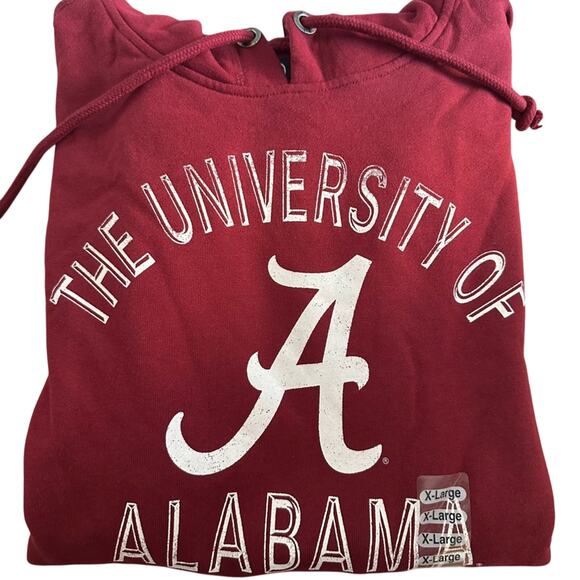 University of Alabama Hoodie ‘47 Brand NWT New Men XL Crimson Tide Cardinal